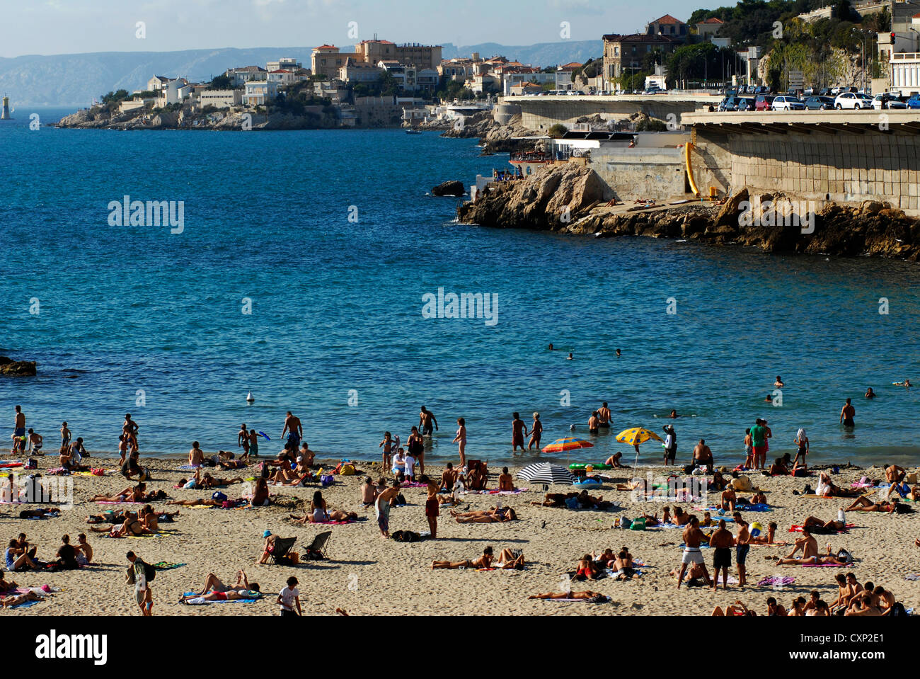 Plage Du Prophete Beach Corniche Kenedy Marseille