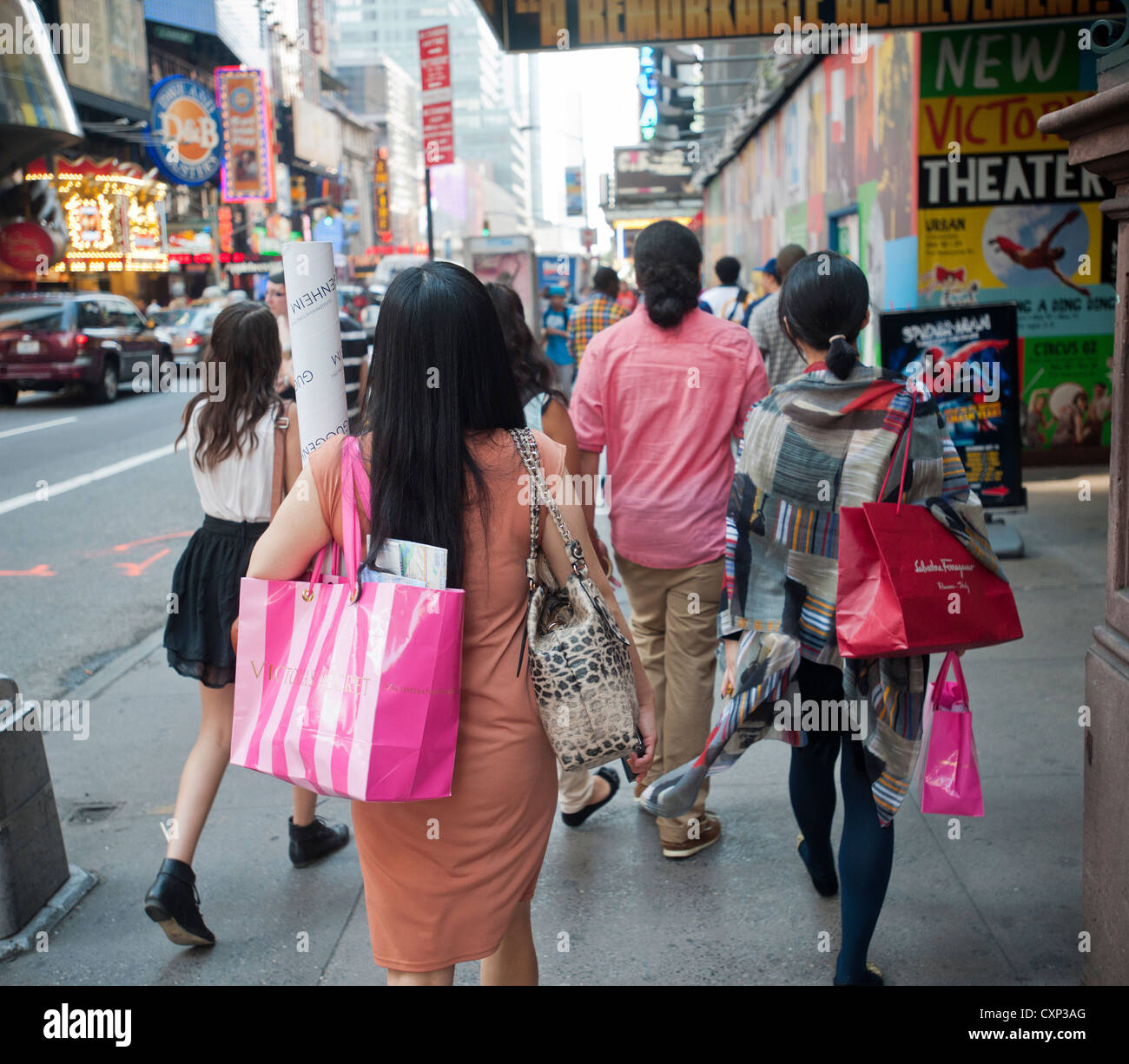 Victoria's secret new york city hi-res stock photography and