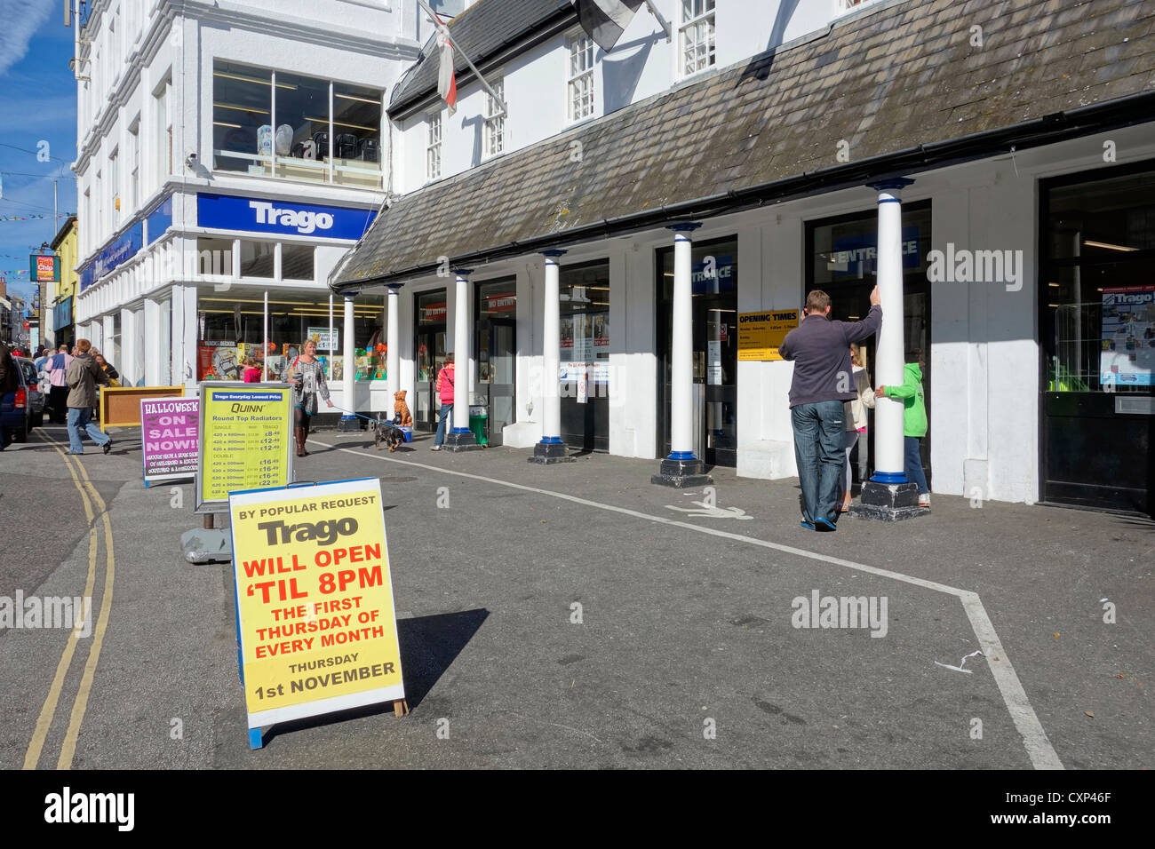 Trago Mills shop in Falmouth, Cornwall UK. Stock Photo