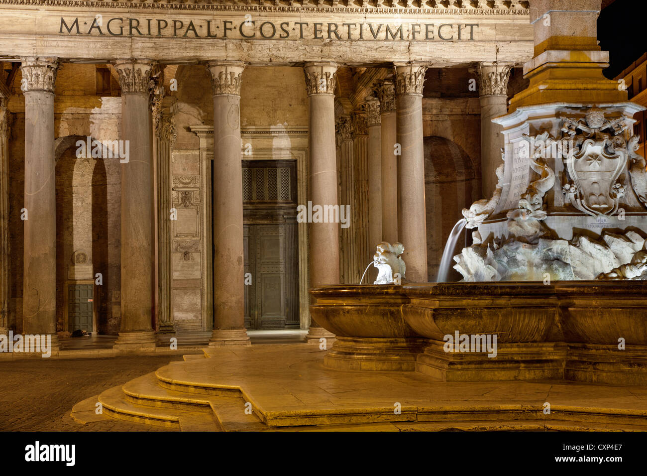 Pantheon Rome Italy Stock Photo