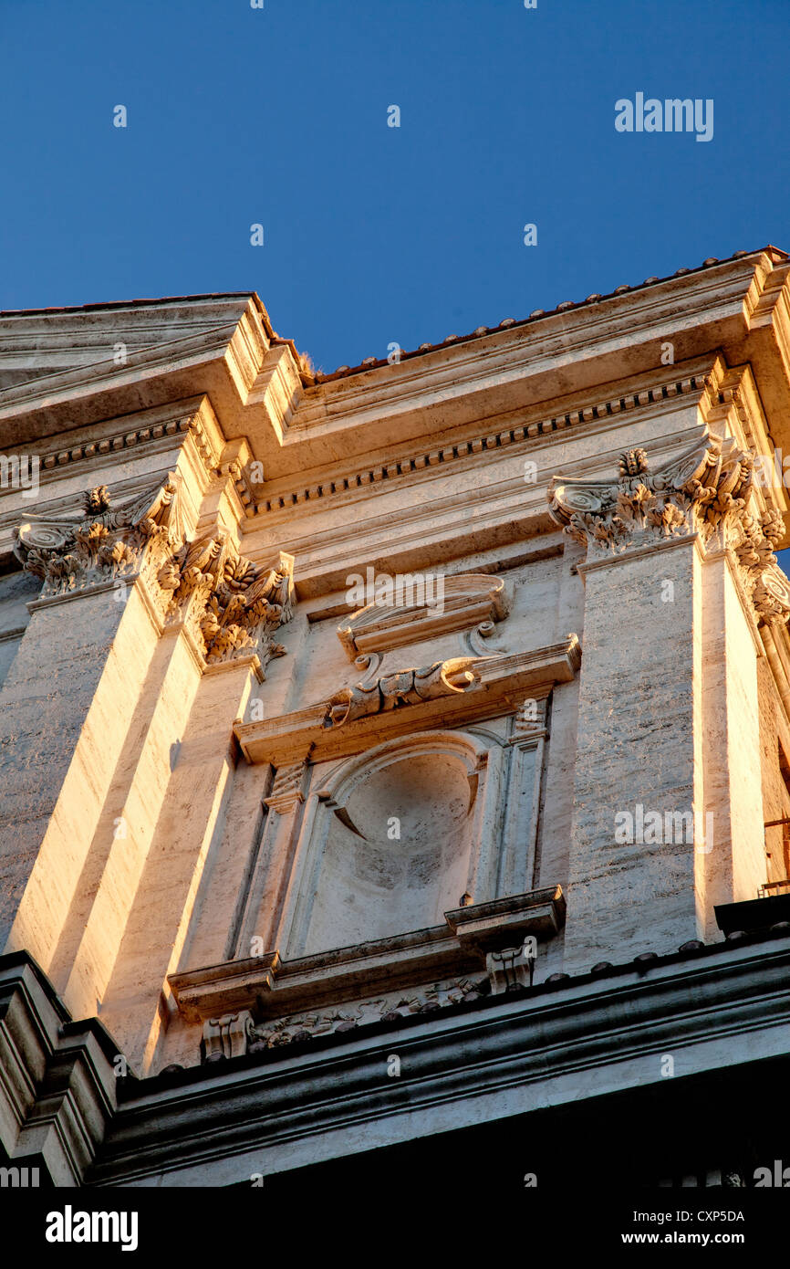 Blue Church Rome Church in Rome Stock Photo - Alamy