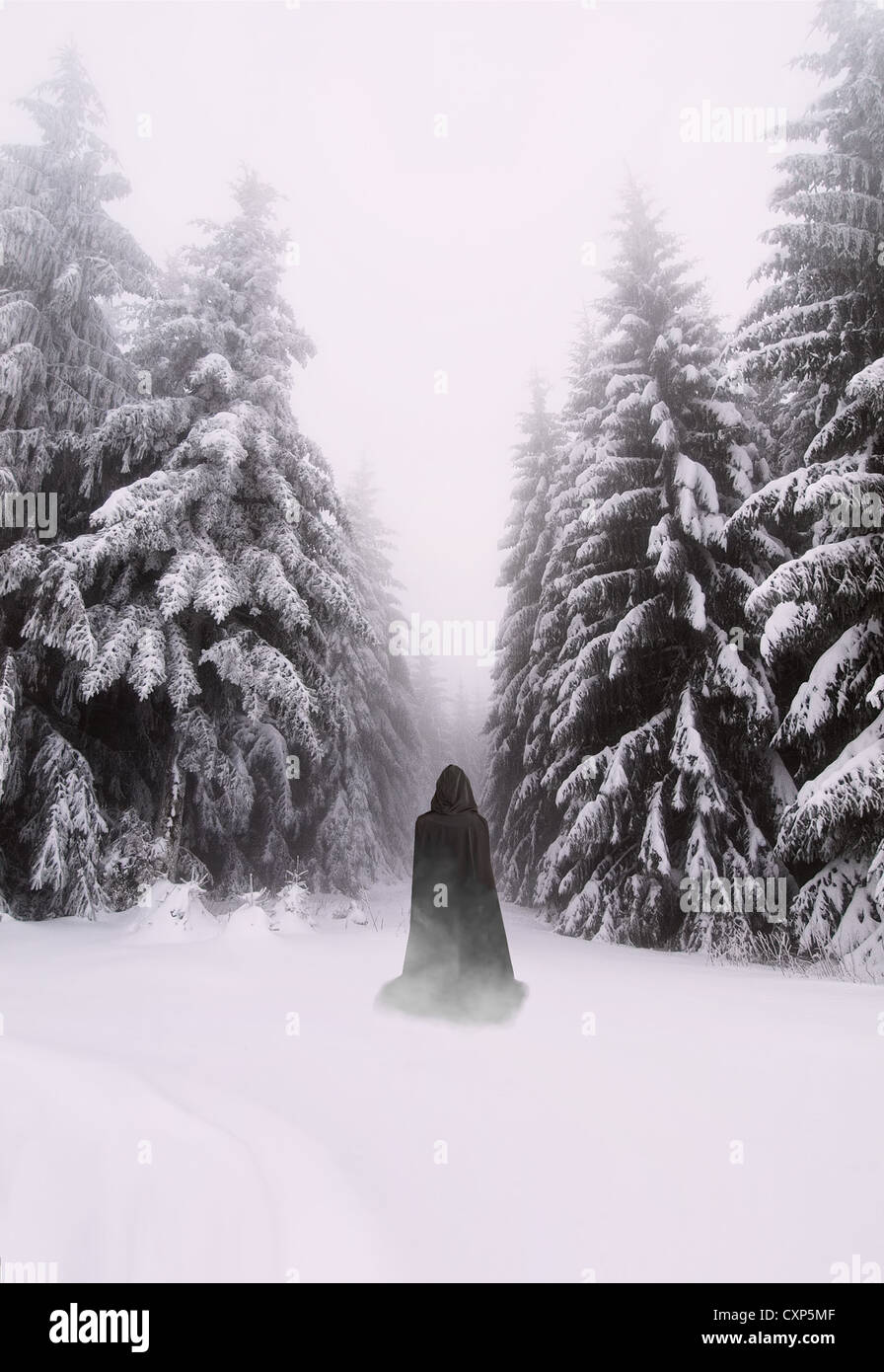 Scary Man Cloak High Resolution Stock Photography and Images - Alamy