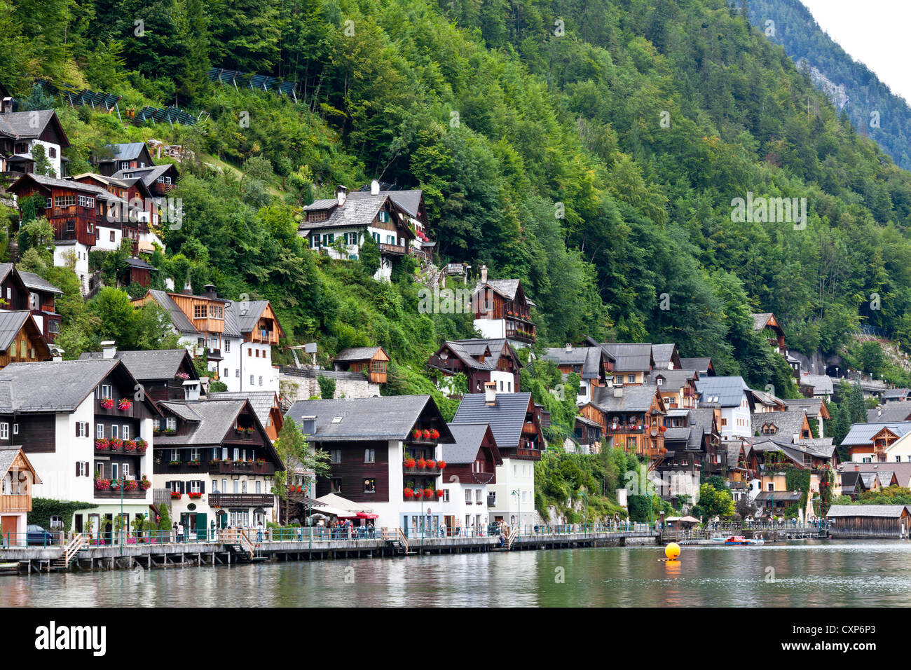 Entrance to the salt mine in Hallstatt