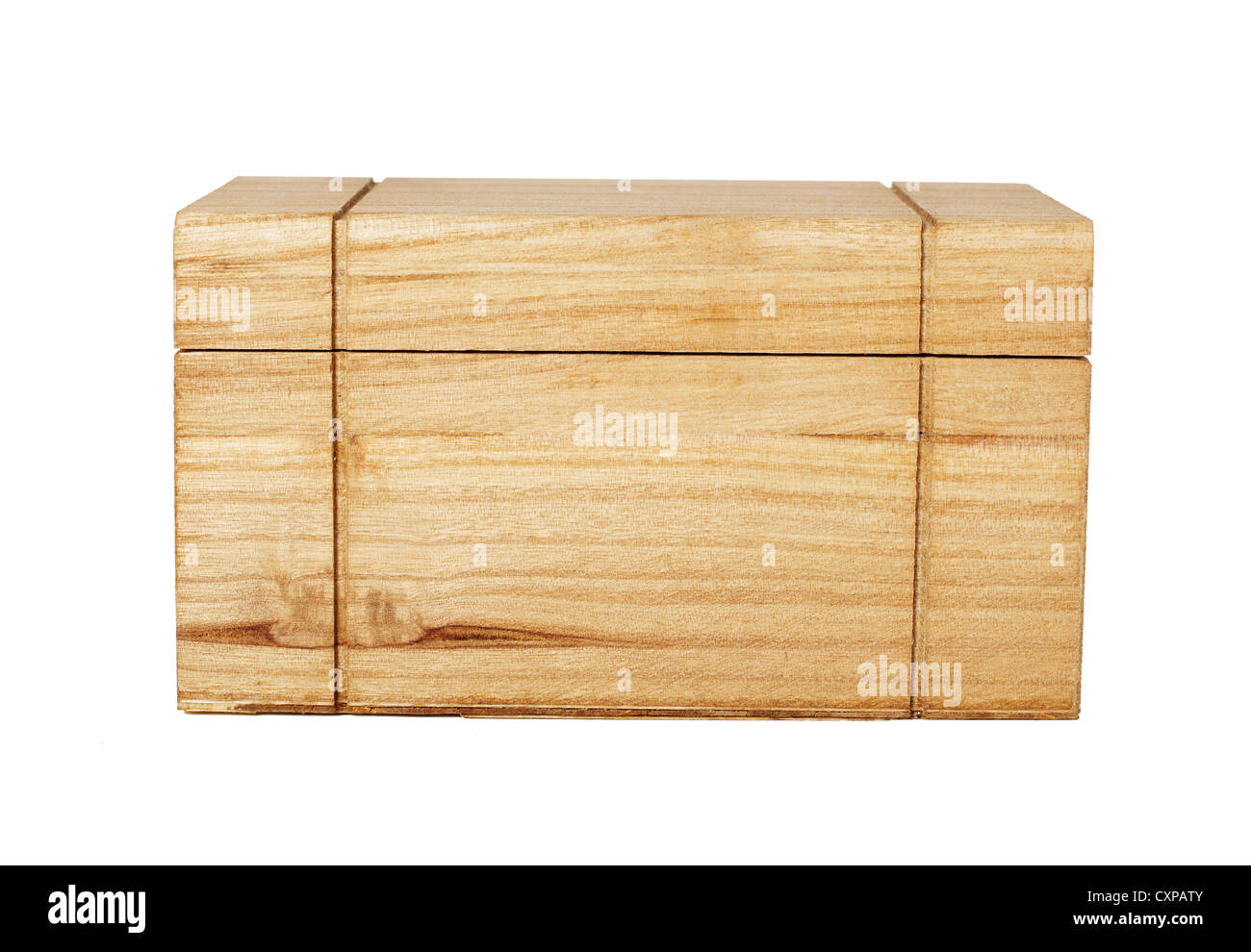 Wood Box Stock Photo