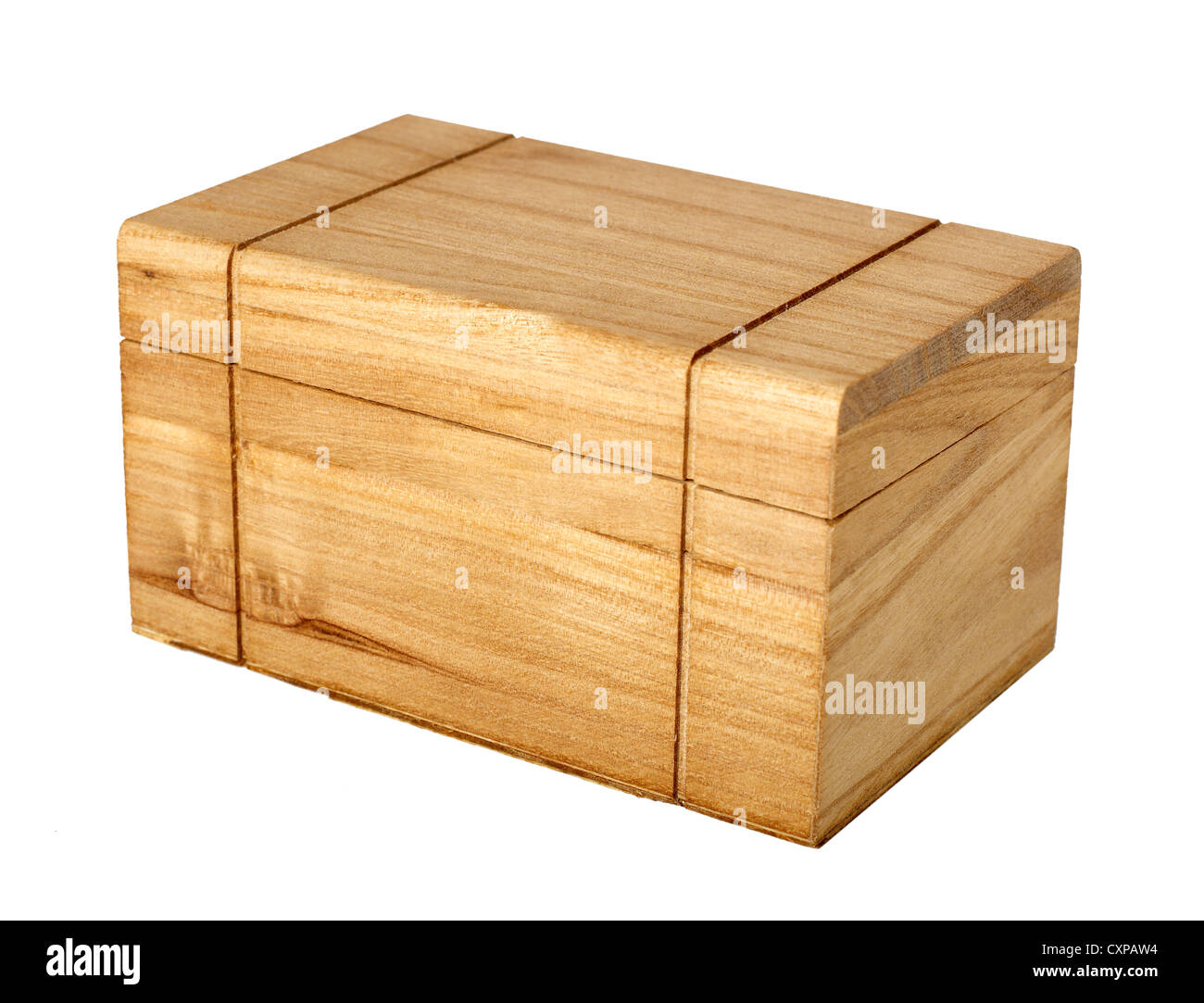 Wood Box Stock Photo