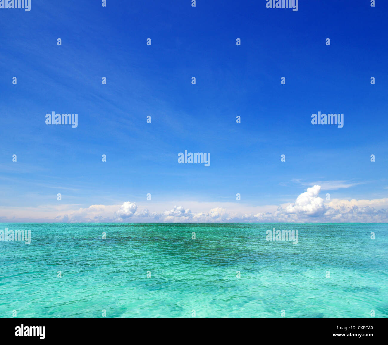 beautiful beach and tropical sea Stock Photo - Alamy