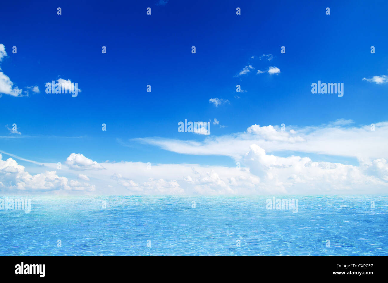 Thailand sea and perfect sky Stock Photo
