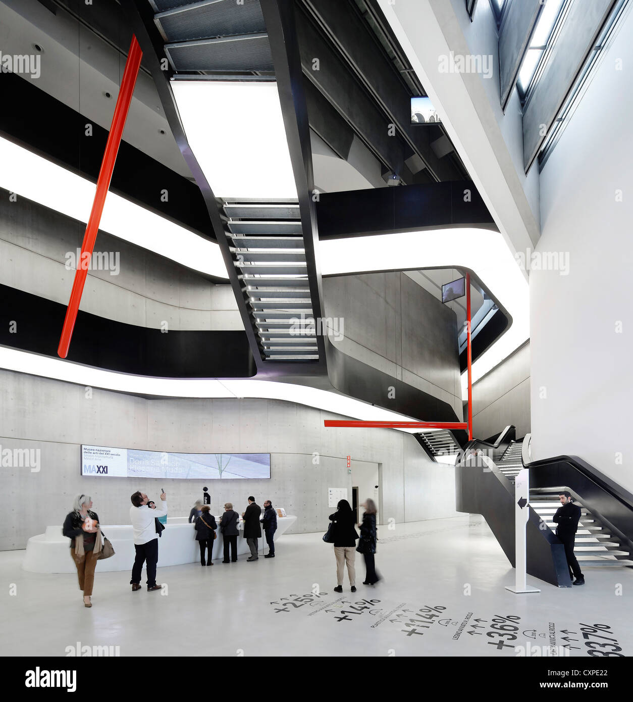 MAXXI National Museum Of The 21st Century Arts Rome Italy MAXXI National Museum Of The 21st Century Arts Rome Italy