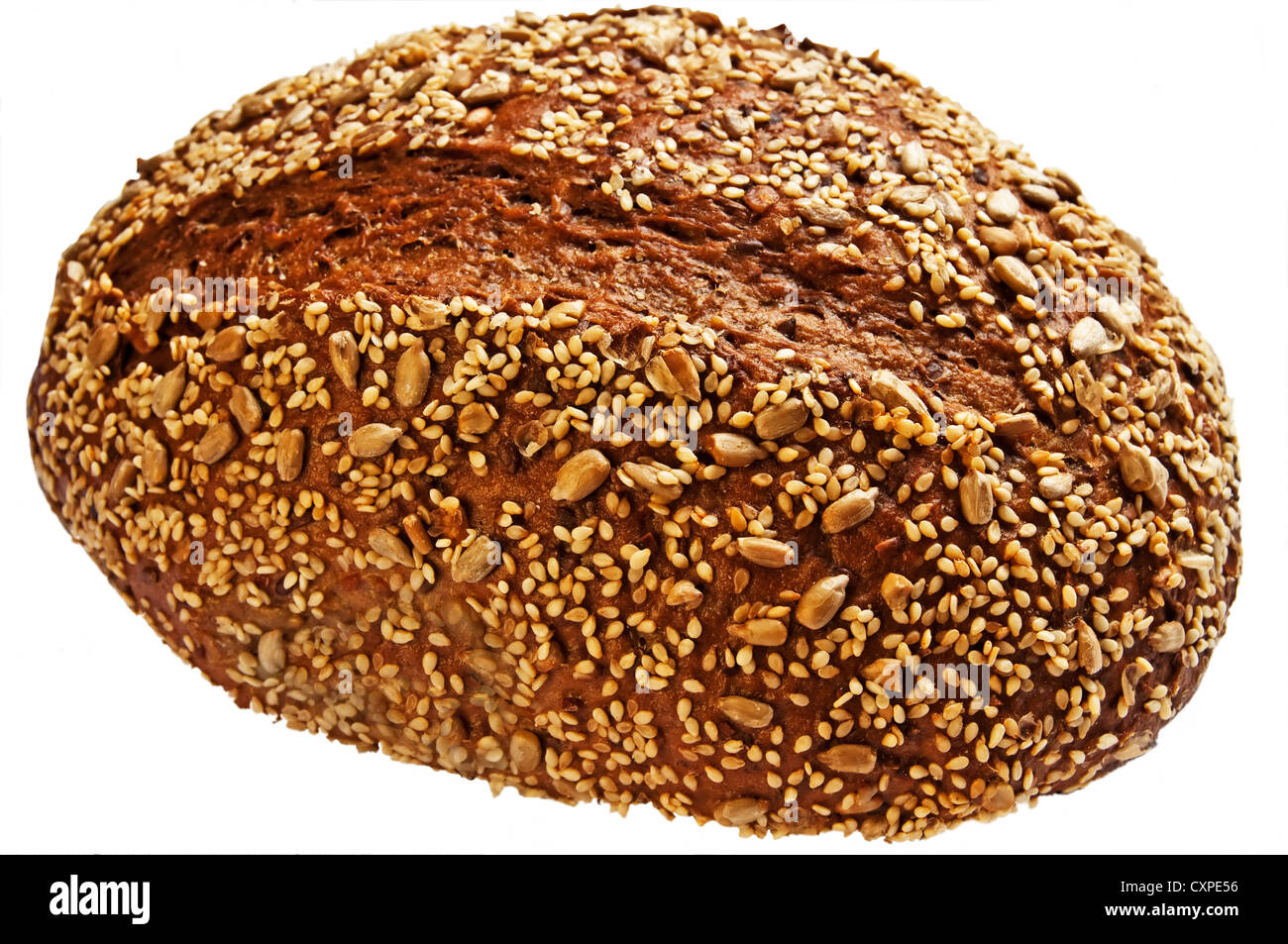 German whole grain bread Stock Photo
