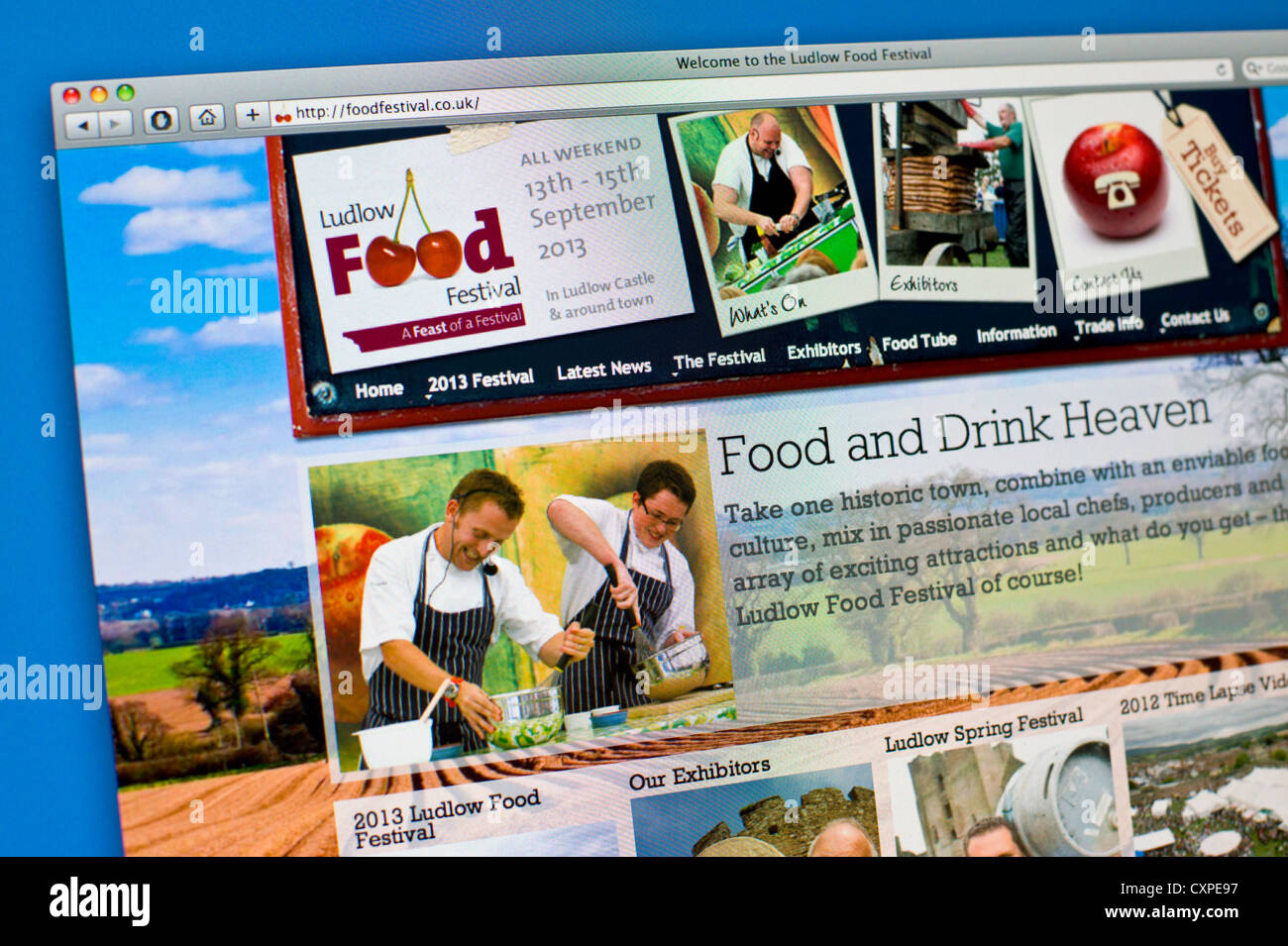 food festival website