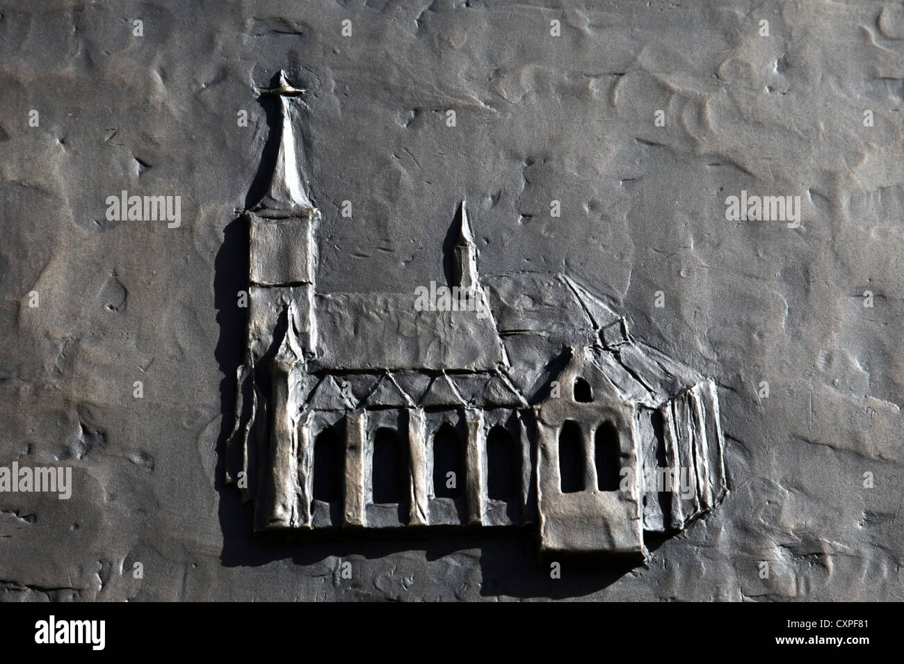 The Vrouwekerk ,Lady's Church,Church of Our Lady,a 14th-Century church in the Dutch city of Leiden. Stock Photo