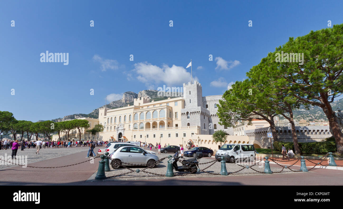 Royal palace in Monaco Stock Photo - Alamy