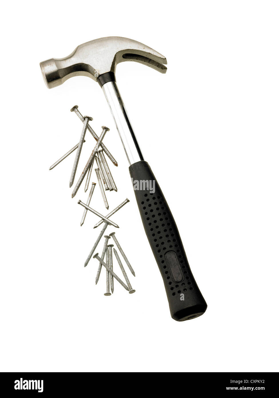 hammer and nails Stock Photo Alamy