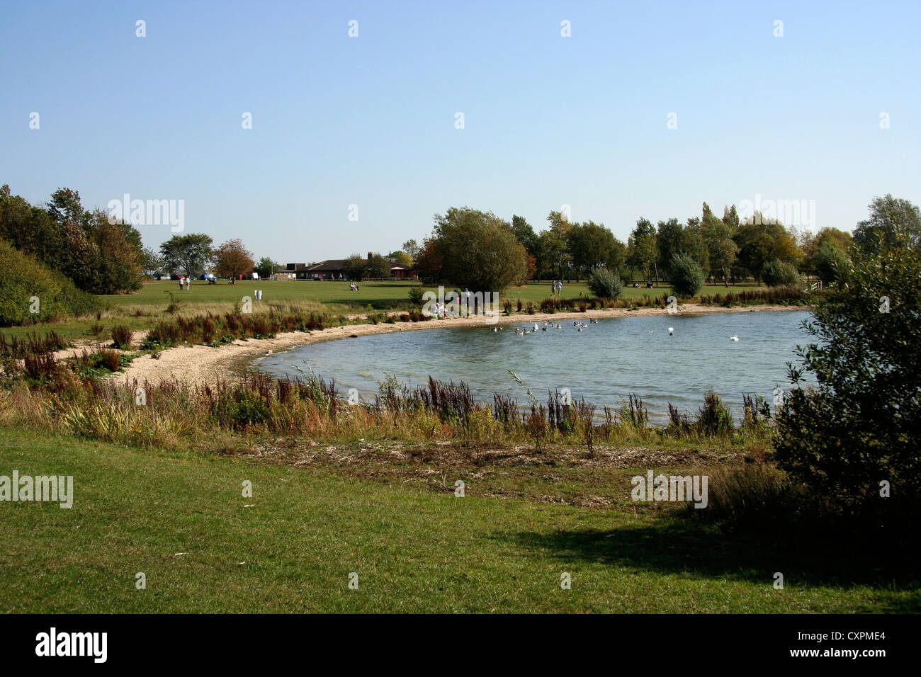 Grafham Water Perry Cambridgeshire Stock Photo Alamy