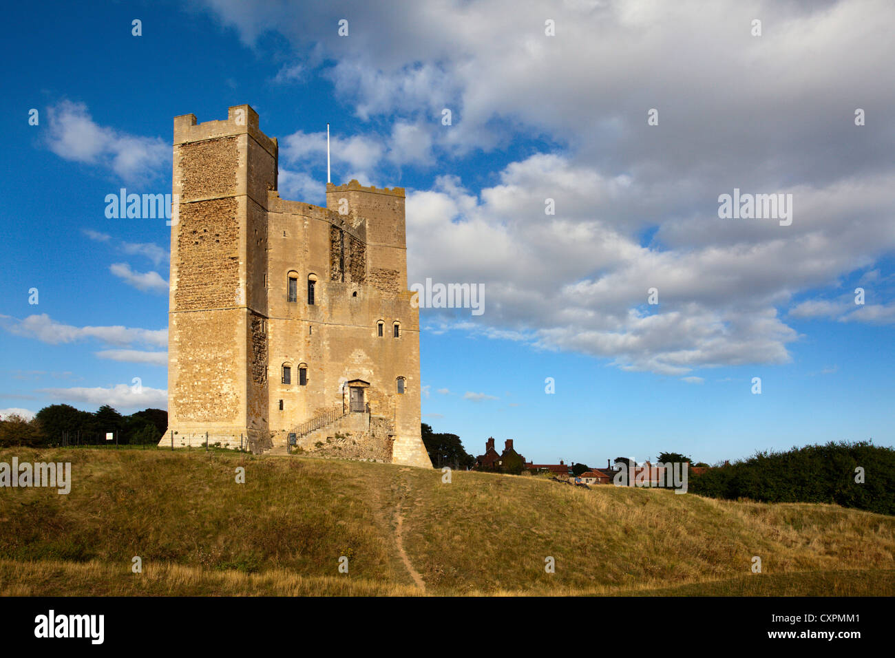 The Remarkably Intact Keep at Orford Castle Orford Suffolk England
