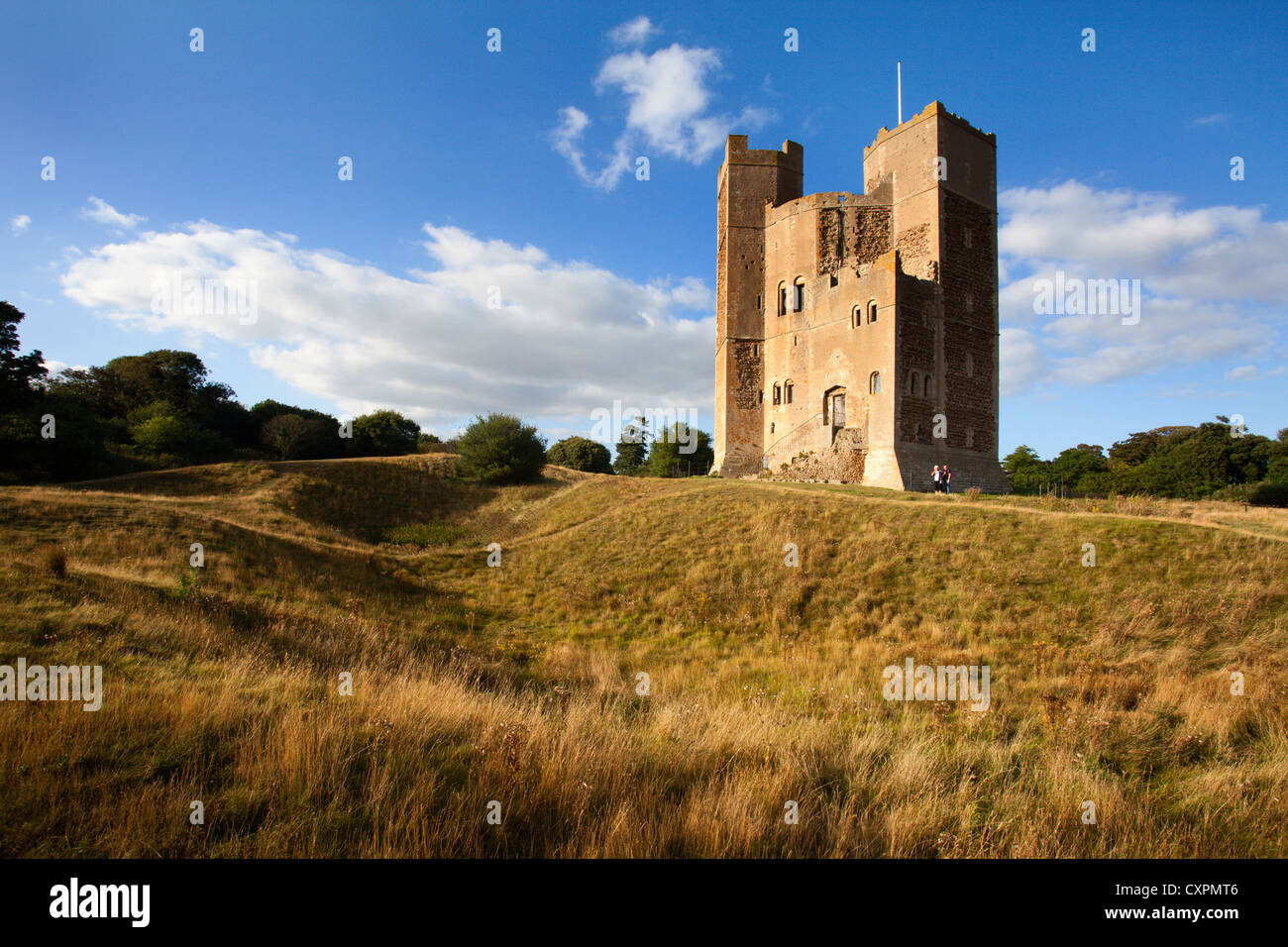 The Remarkably Intact Keep at Orford Castle Orford Suffolk England