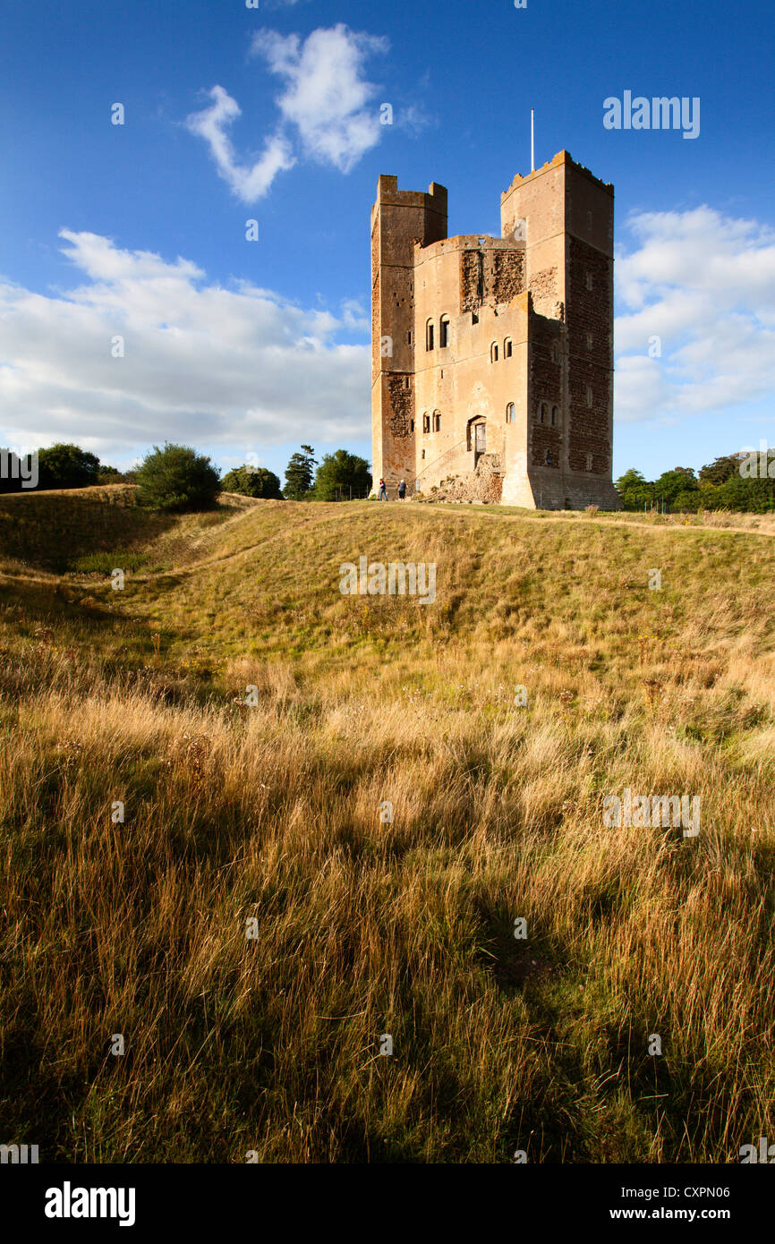 The Remarkably Intact Keep at Orford Castle Orford Suffolk England
