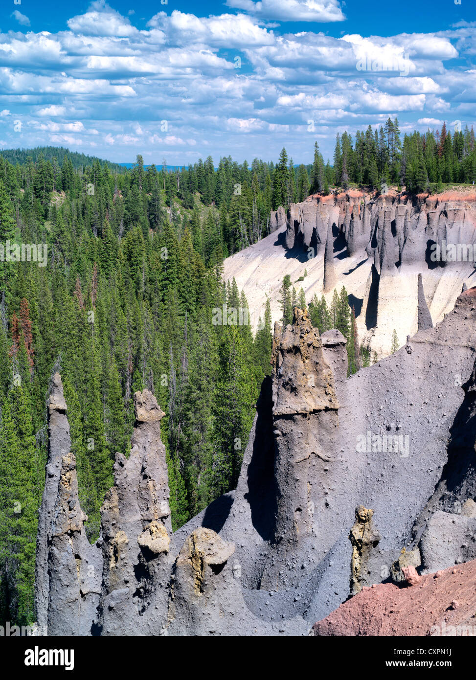The Pinnacles at Crater Lake National Park, Oregon Stock Photo Alamy