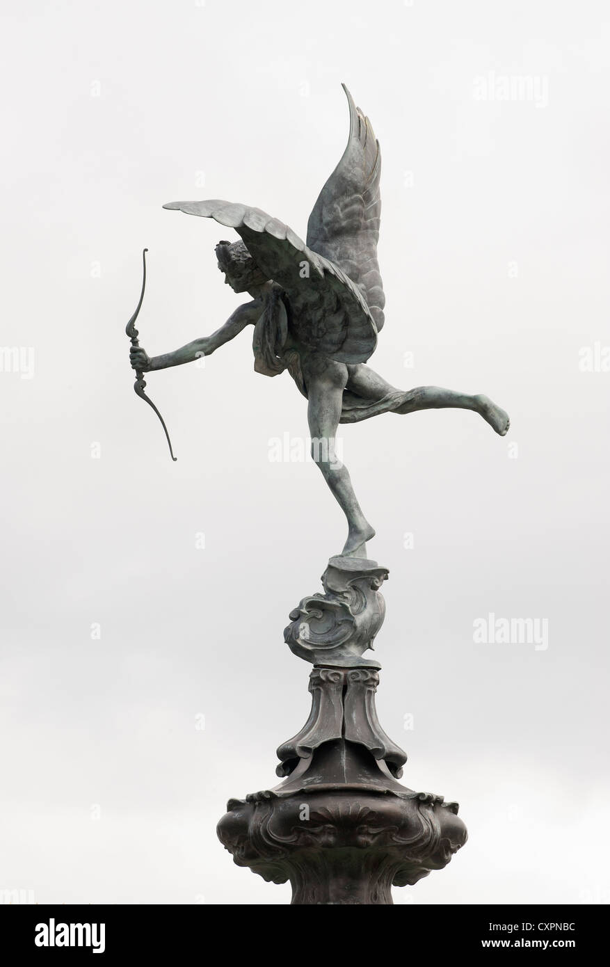 Eros statue, Greek god of love Stock Photo