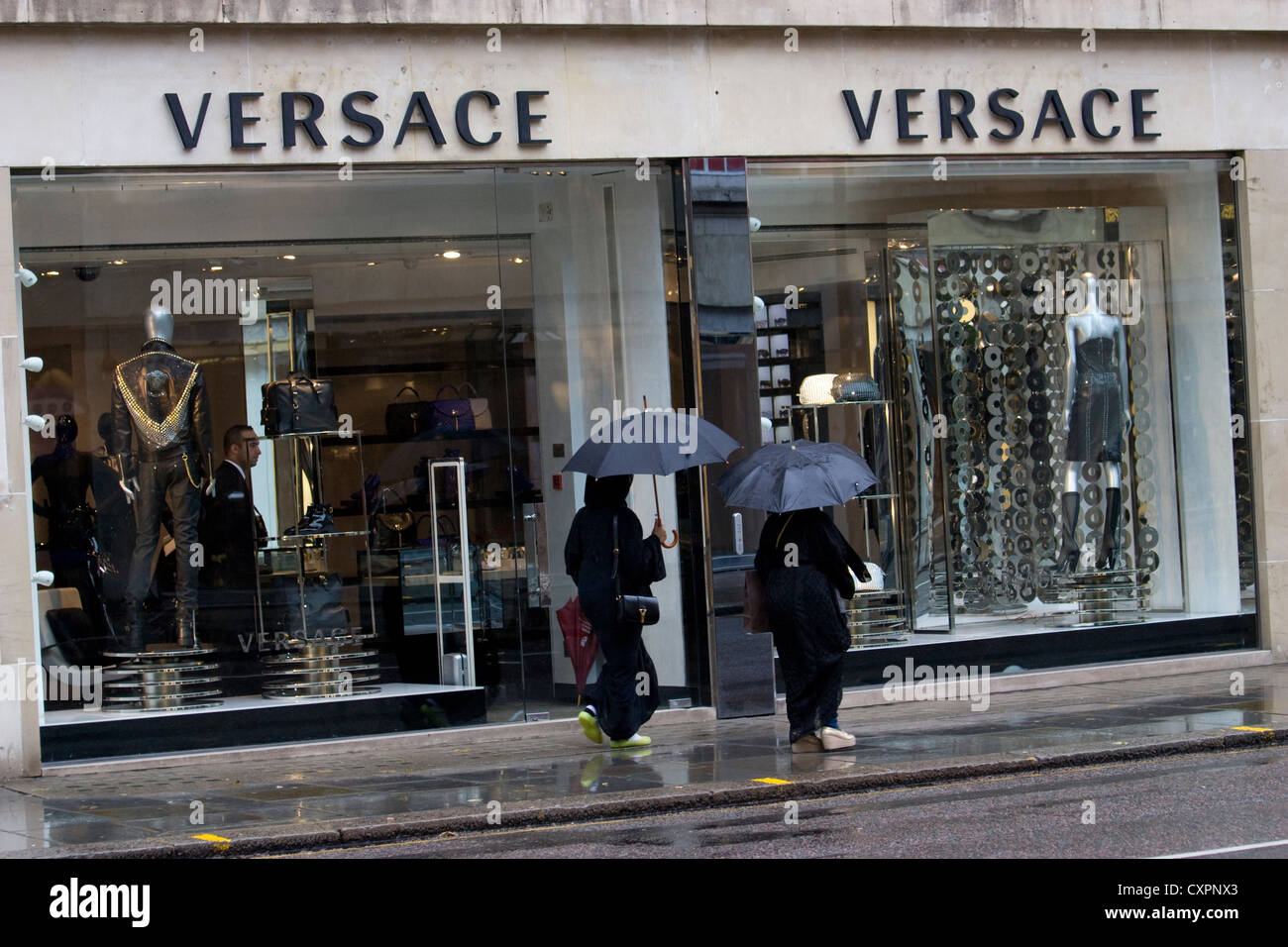 Versace london hi-res stock photography and images - Alamy