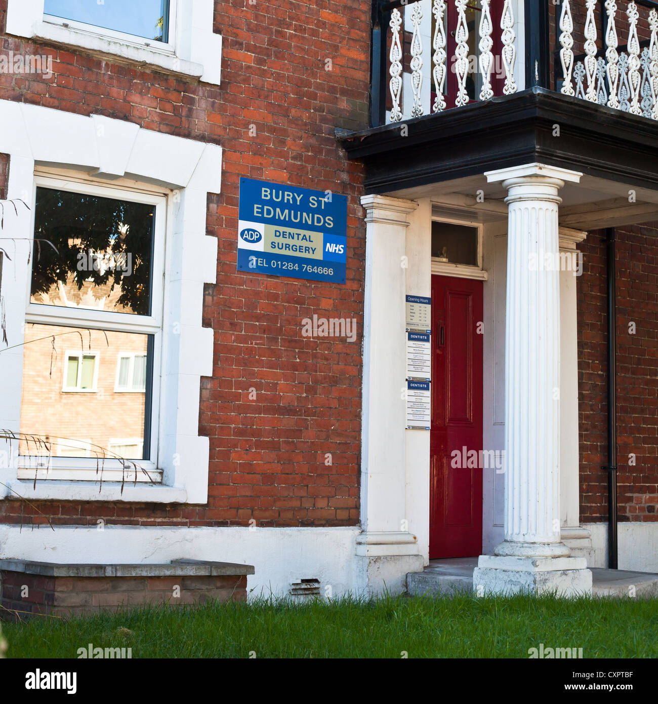 Dental surgery in Bury St Edmunds, Out Risbygate Stock Photo