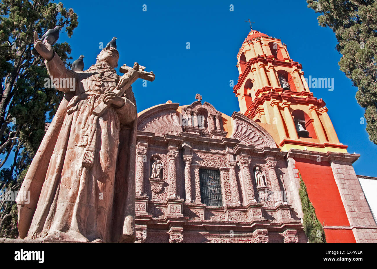 San Miguel de Allende's El Oratorio de San Felipe Neri Stock Photo
