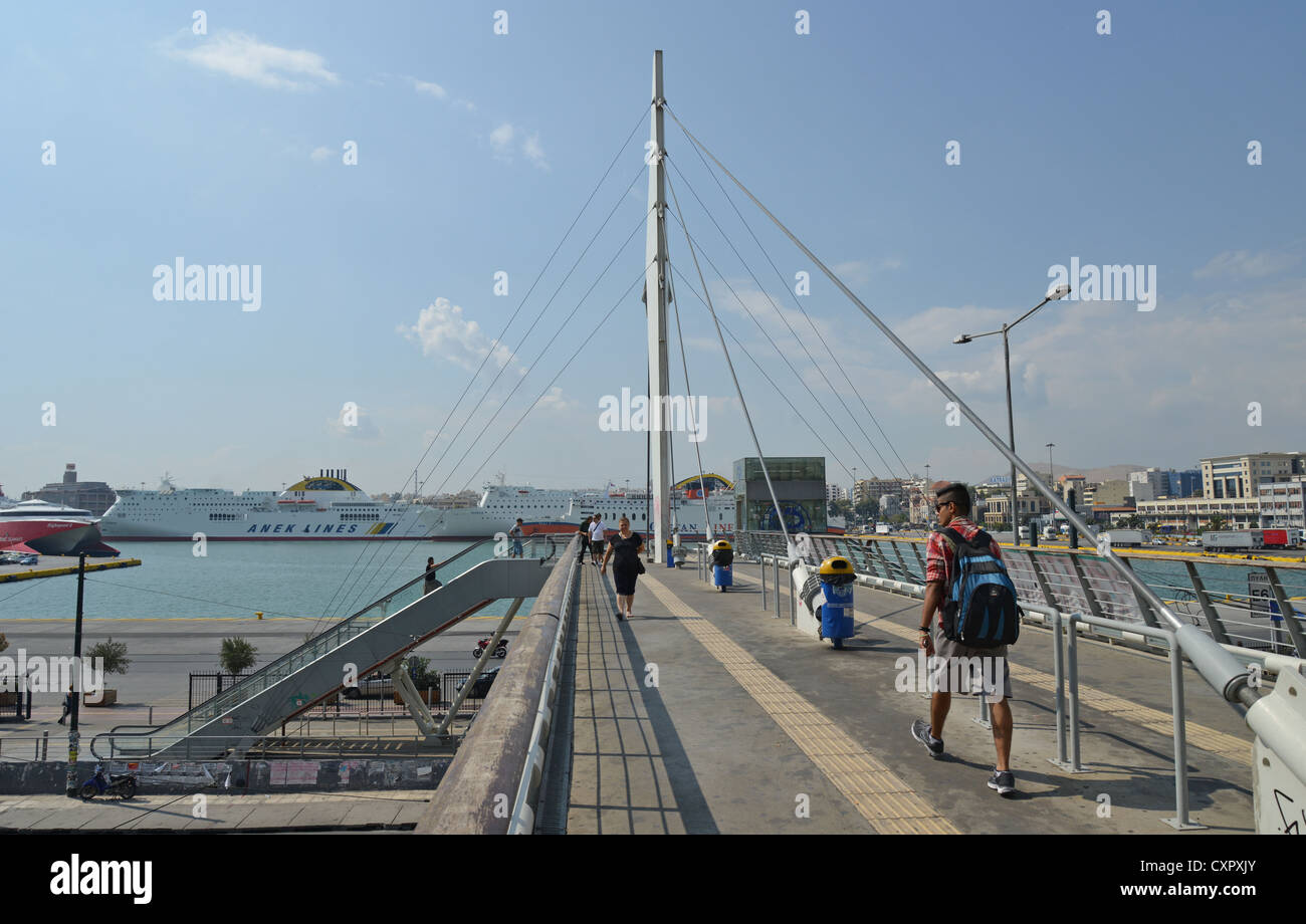 Piraeus greece bridge hi-res stock photography and images - Alamy