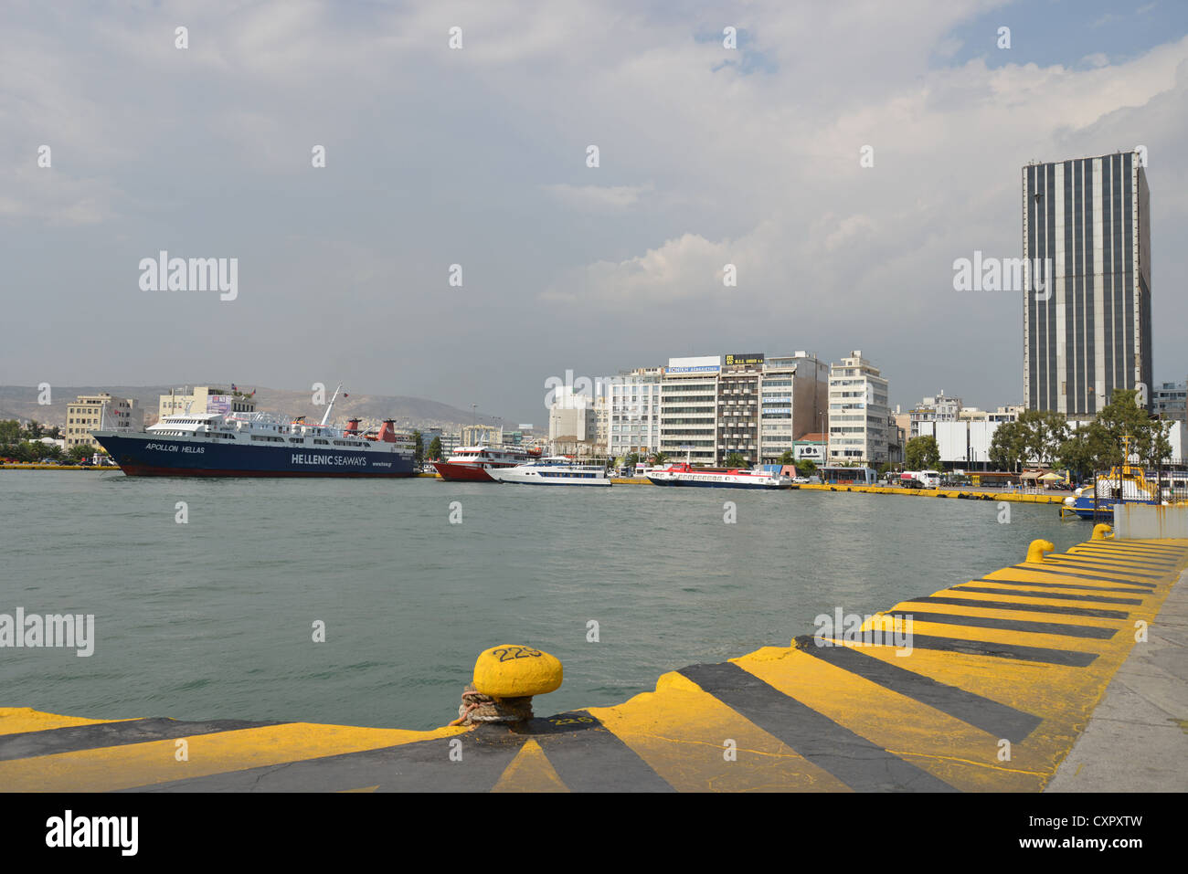 Port of Piraeus, Piraeus, Athens, Attica Region, Greece Stock Photo