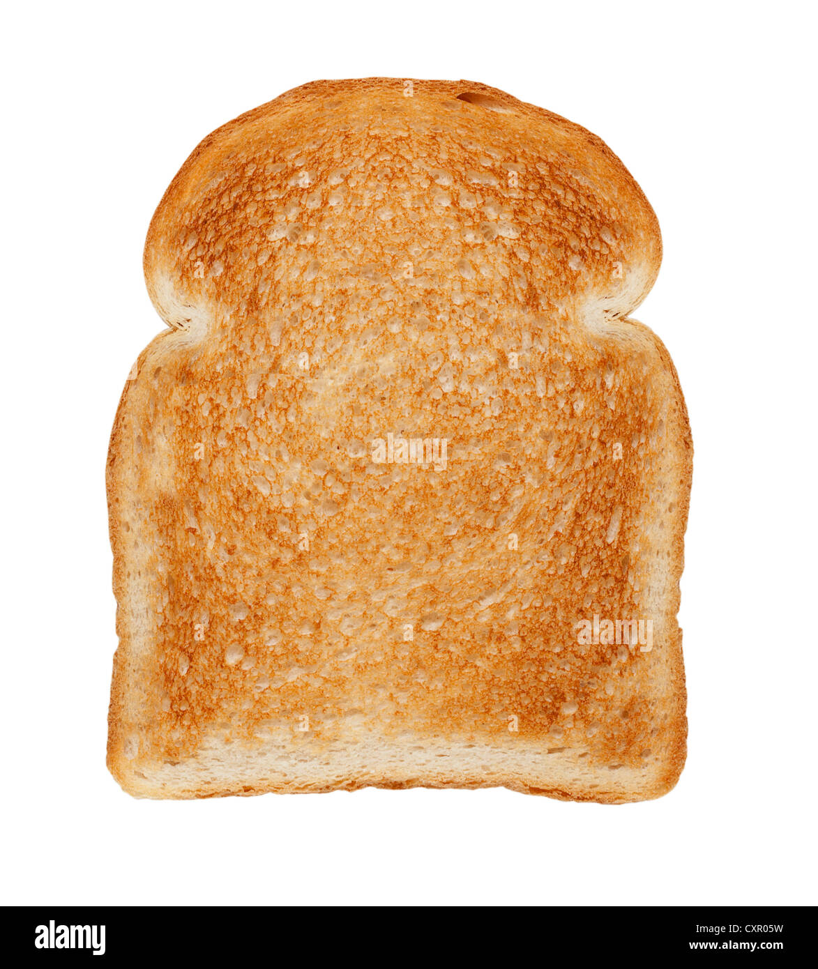 Piece of toast Stock Photo