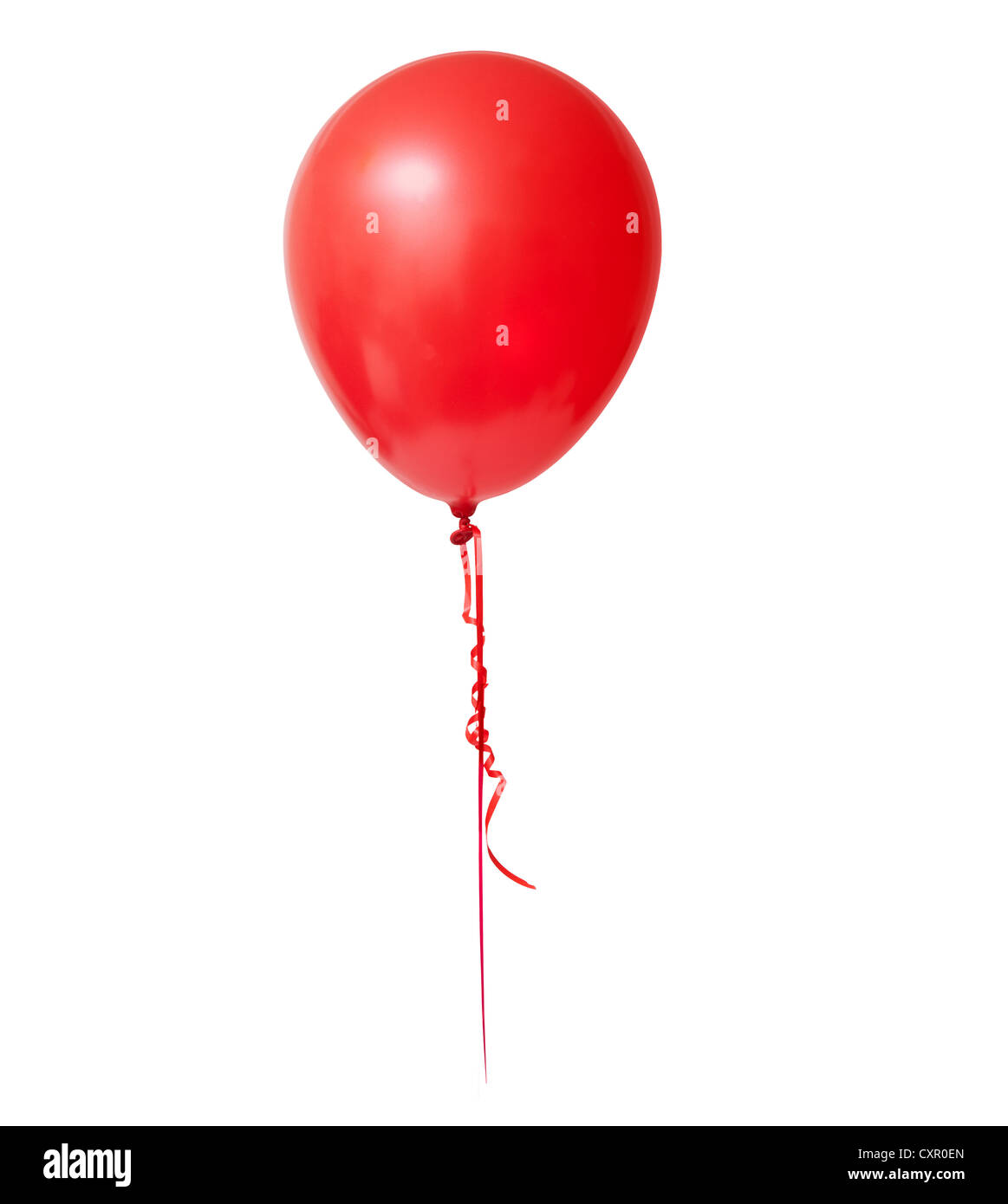 Red balloon Stock Photo