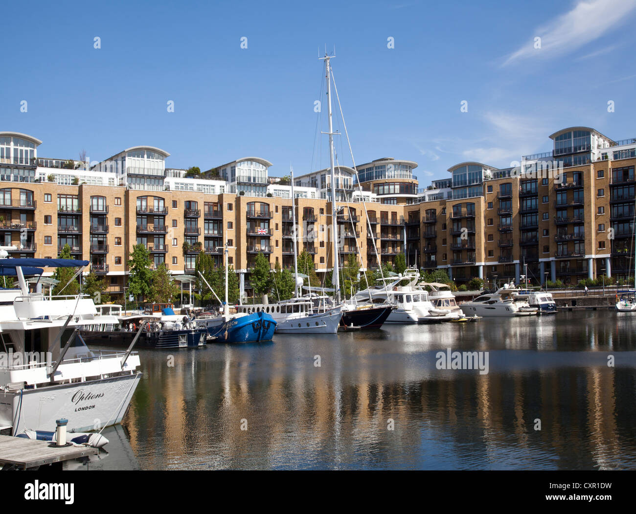 St. Katharine Docks Stock Photo Alamy
