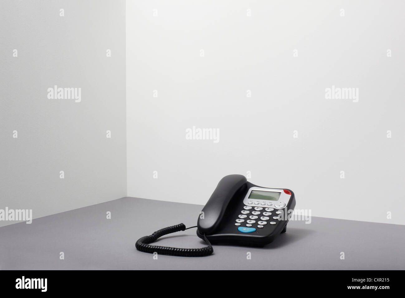 Landline office phone Stock Photo