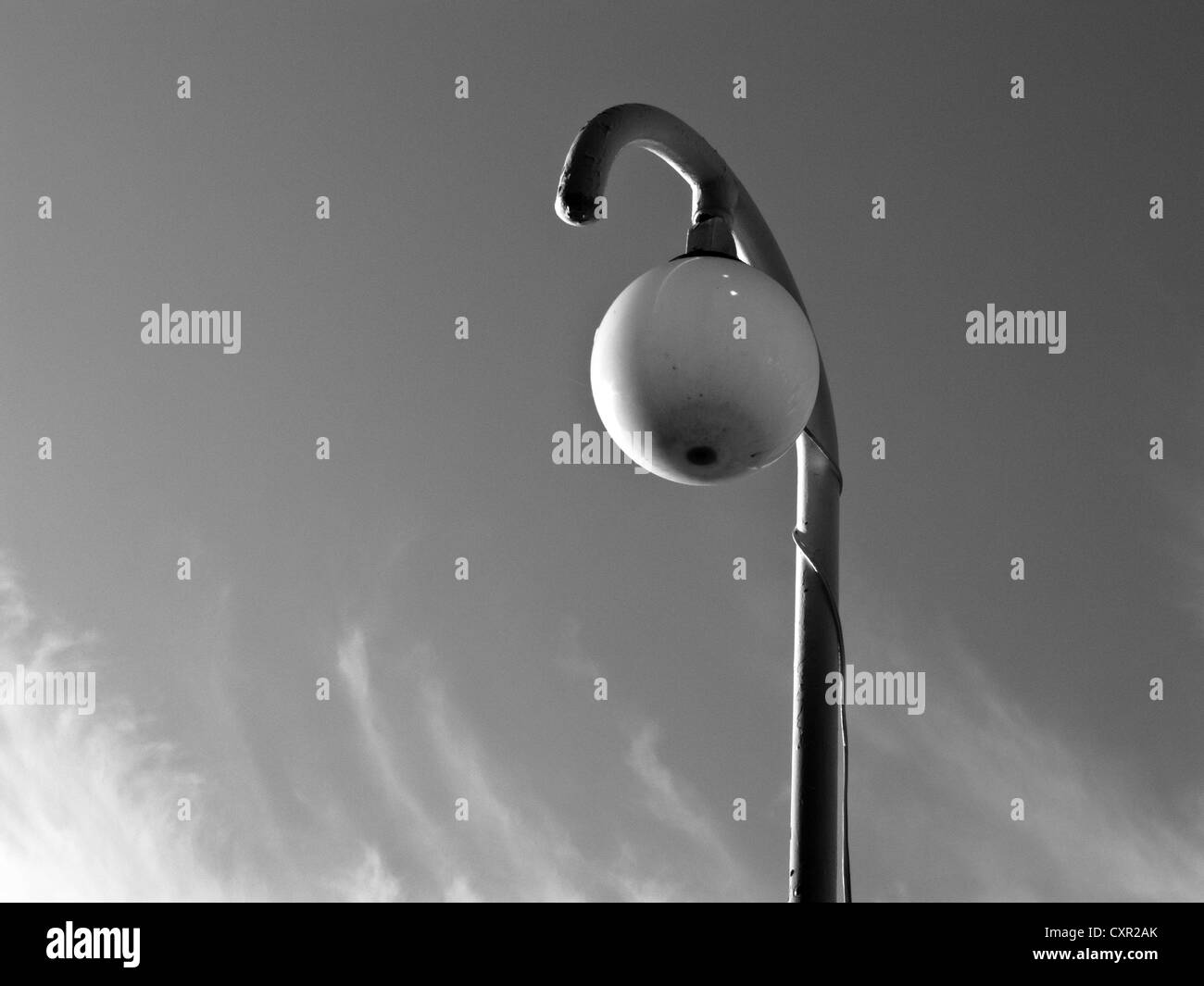 Abstract street lamp Stock Photo Alamy