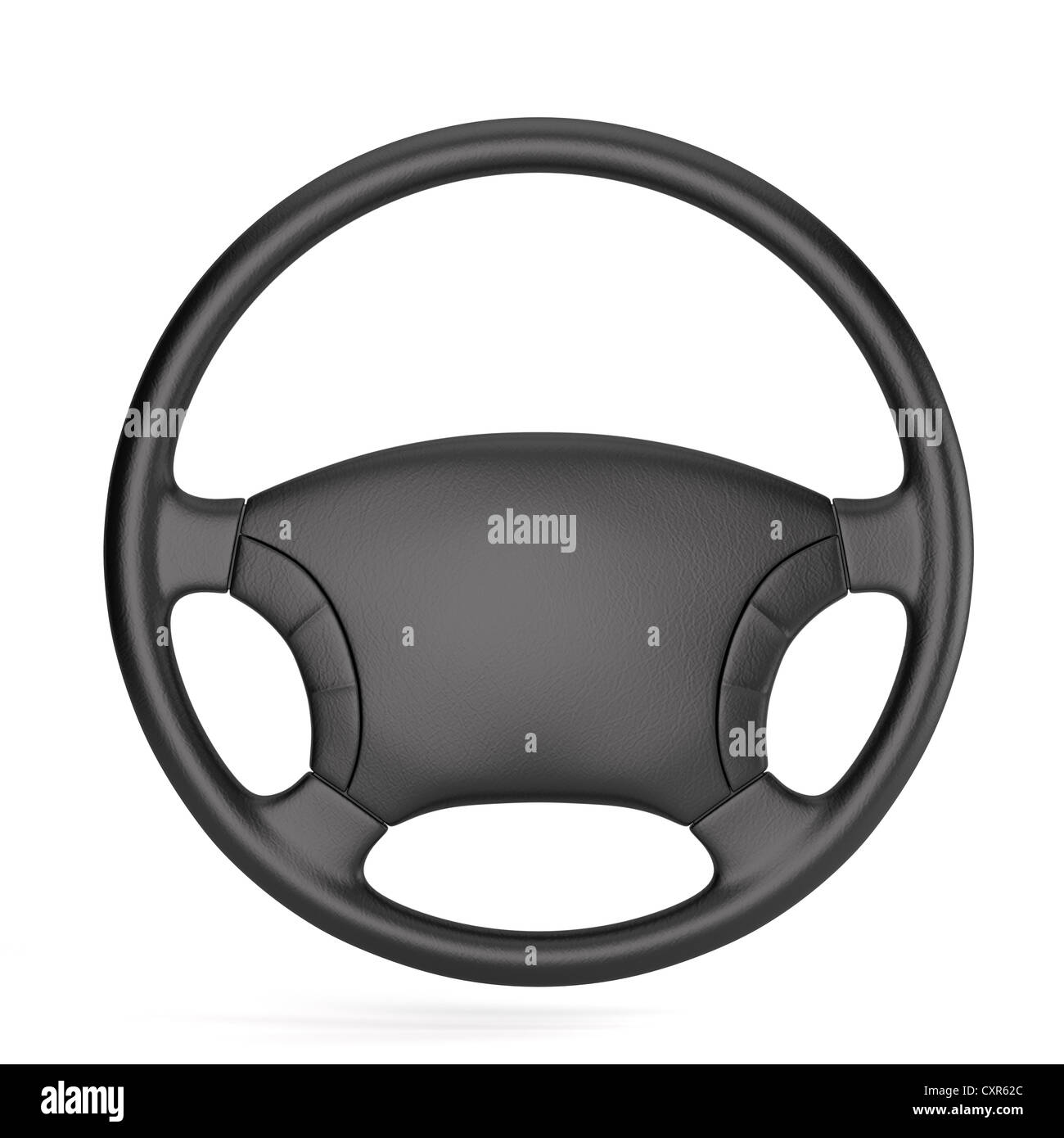 3d render of steering wheel isolated Stock Photo - Alamy