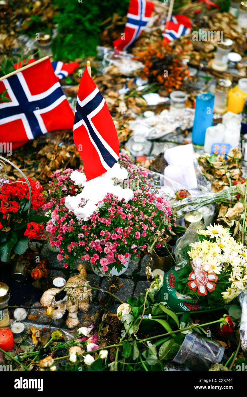 Remembering and mourning the victims of the attack on the Island of