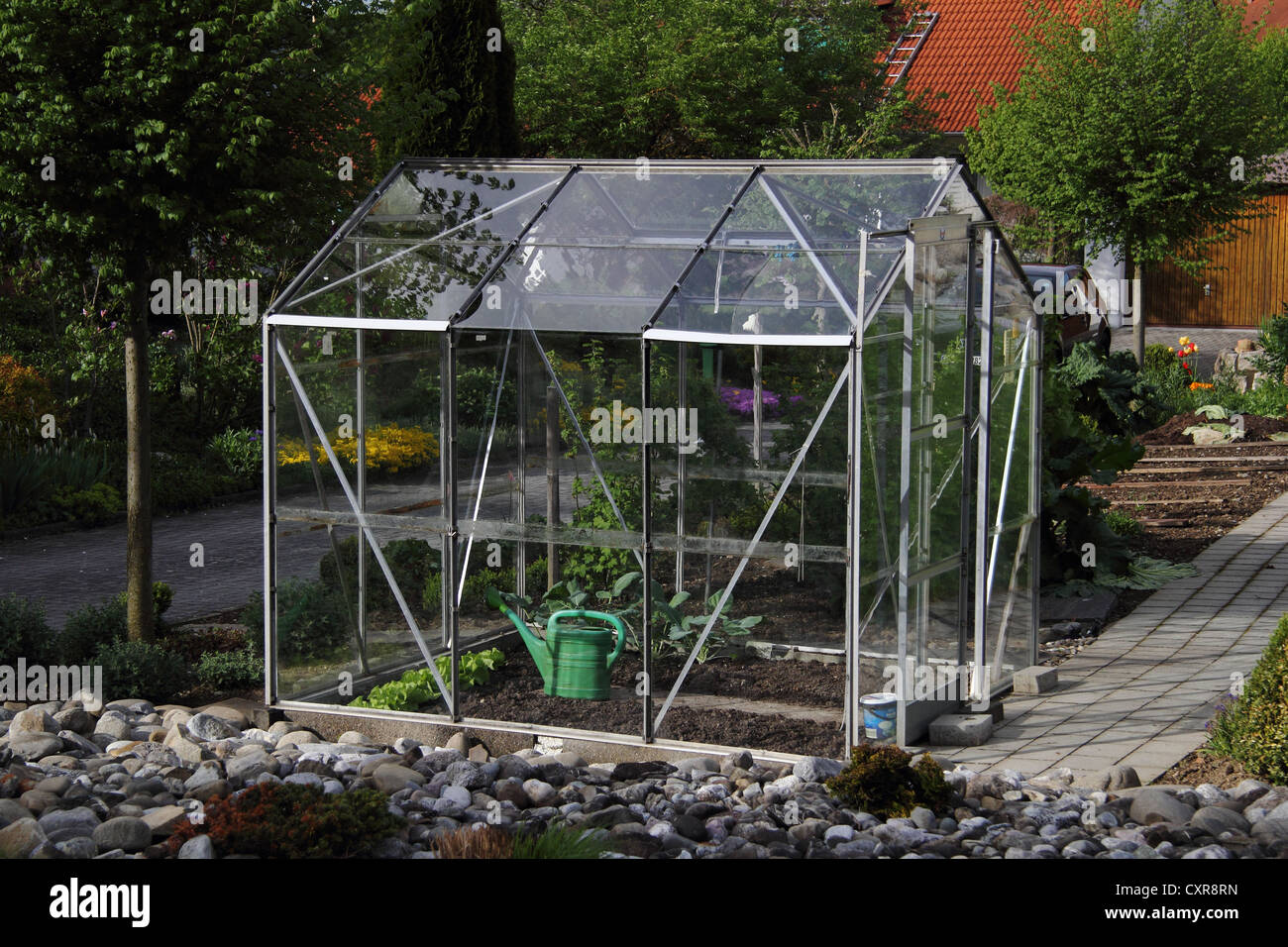 Greenhouse and homes hi-res stock photography and images - Alamy