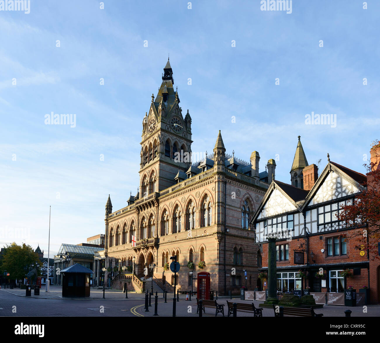 Chester Town Hall UK Stock Photo