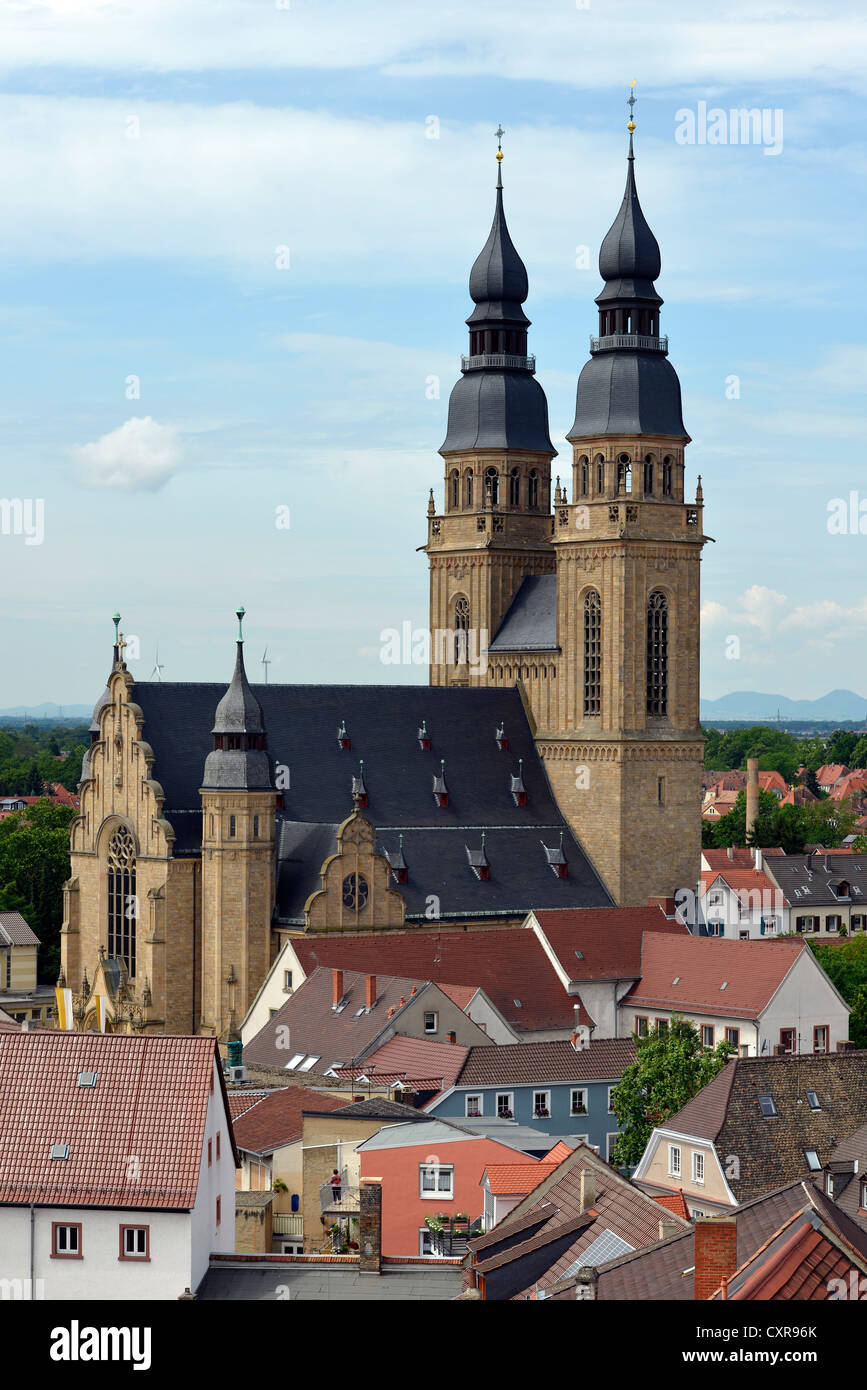 Sankt-Josephs-Kirche church, Josephskirche church, Speyer, Rhineland-Palatinate, Germany, Europe, PublicGround Stock Photo