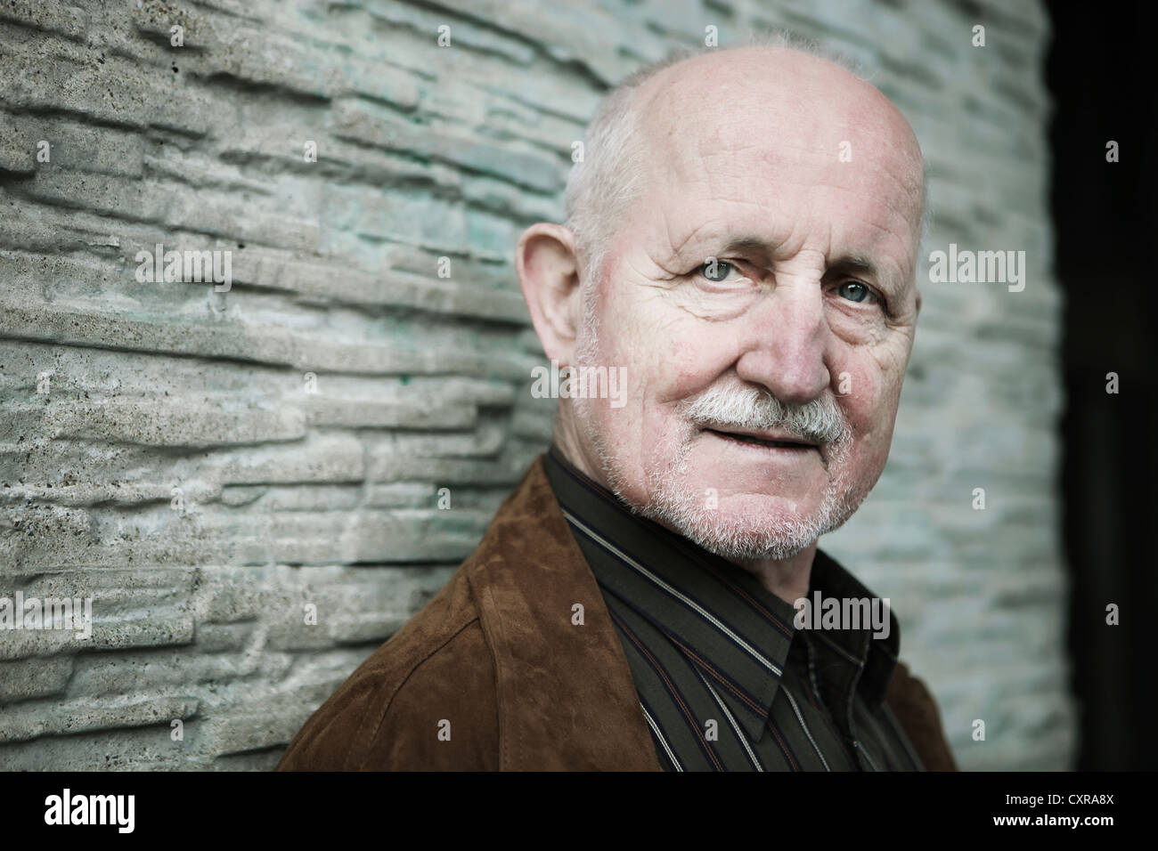 Elderly man, portrait Stock Photo