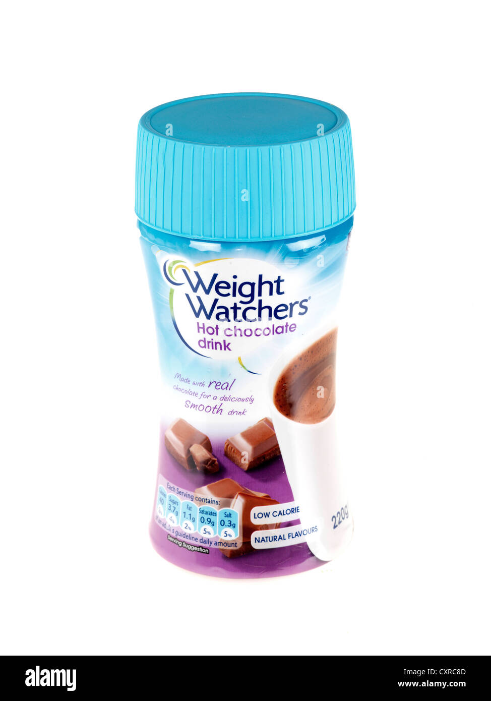 Weight Watchers Hot Chocolate Stock Photo