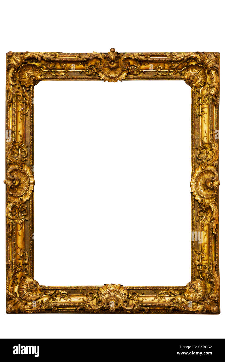Gilded picture frame Stock Photo Alamy