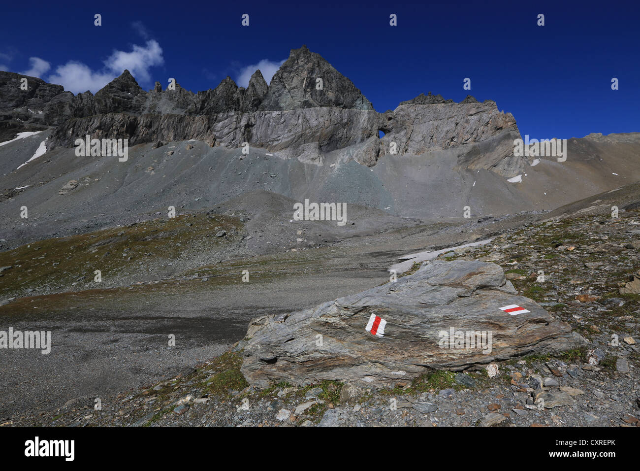 Martins Hole in Switzerland Stock Photo