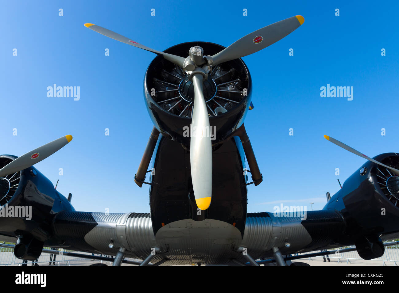 German passenger aircraft Junkers Ju 52, the airline "Lufthansa Stock