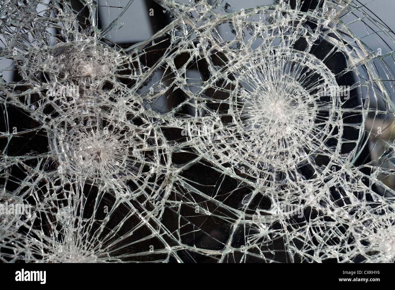 Smashed glass from car hi-res stock photography and images - Alamy
