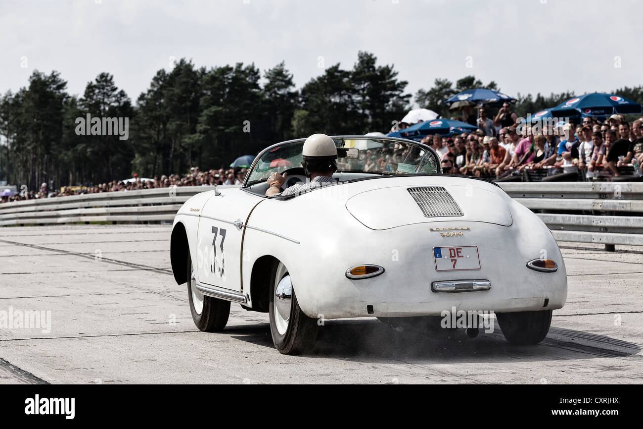Porsche, classic car at the Road Runner Race 61 in Finowfurt, Brandenburg, Germany, Europe Stock Photo