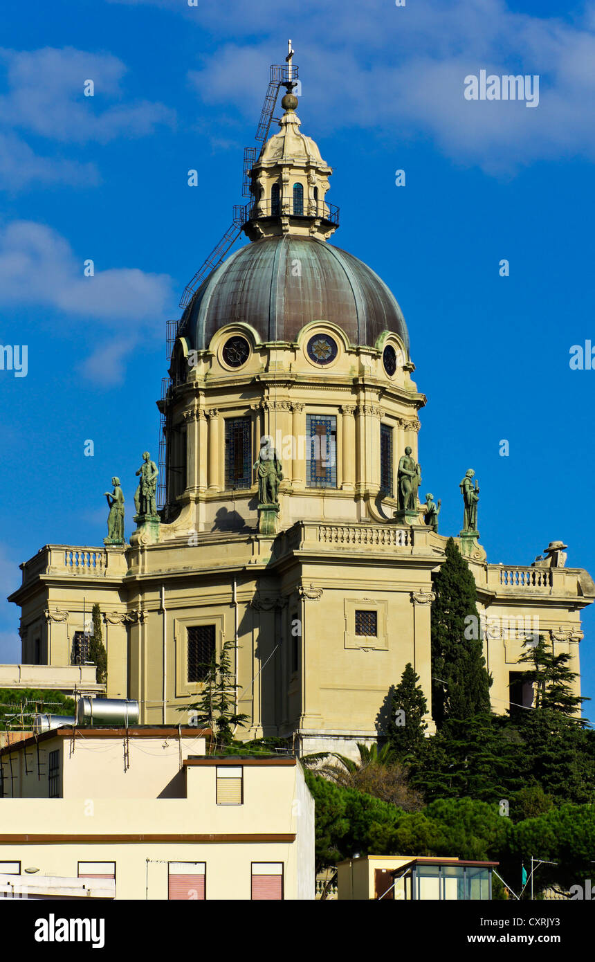 Church of Sacrario di Cristo Re in Messina, Italy, Europe Stock Photo