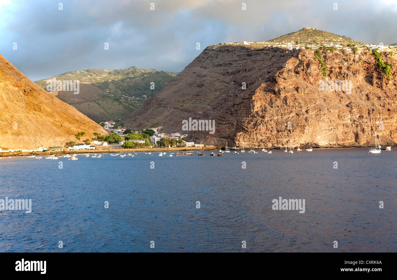 Jamestown the capital of St Helena Island in the south Atlantic ocean