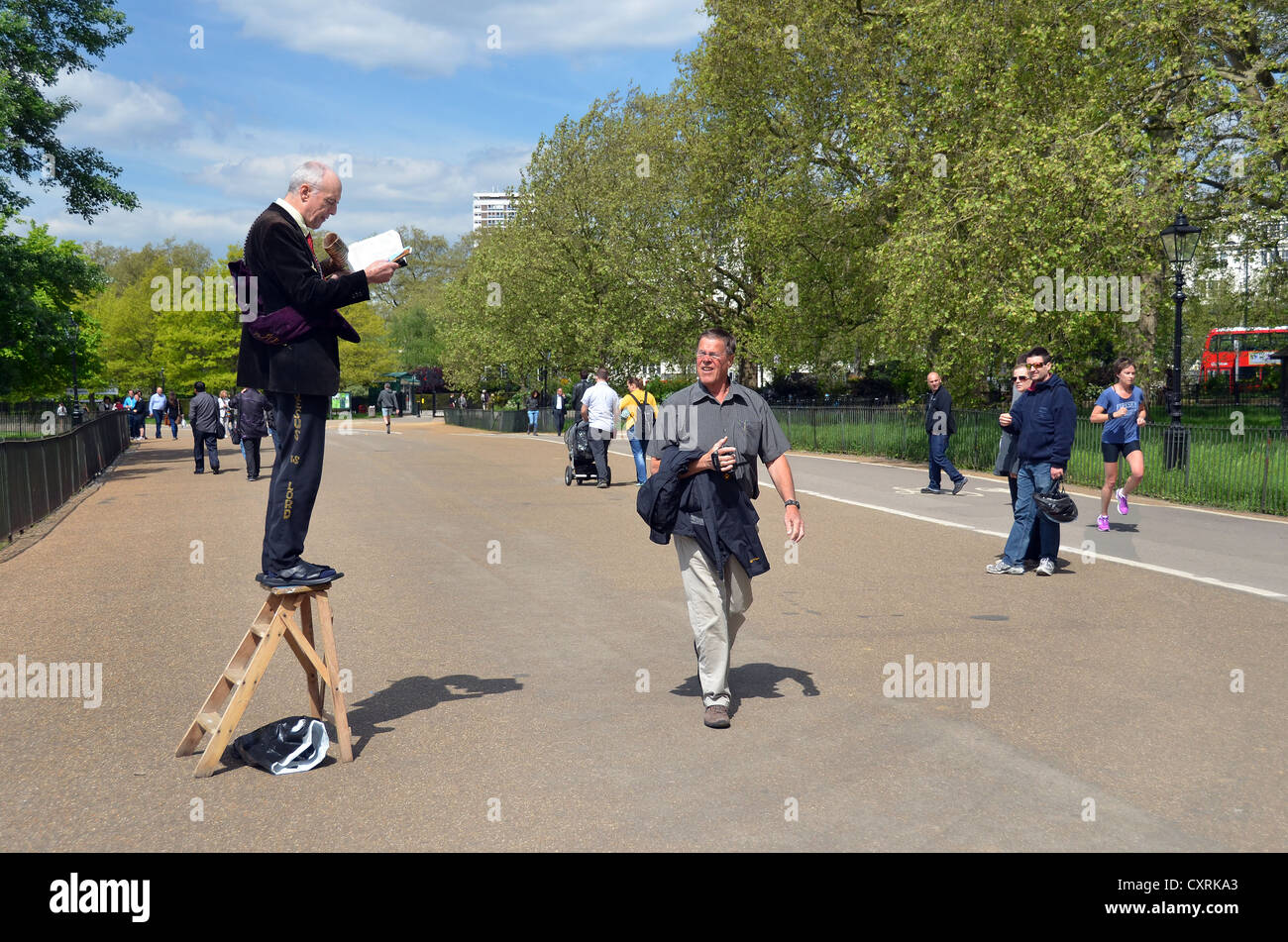 Speakers' Corner, Hyde Park, London, England, United Kingdom, Europe