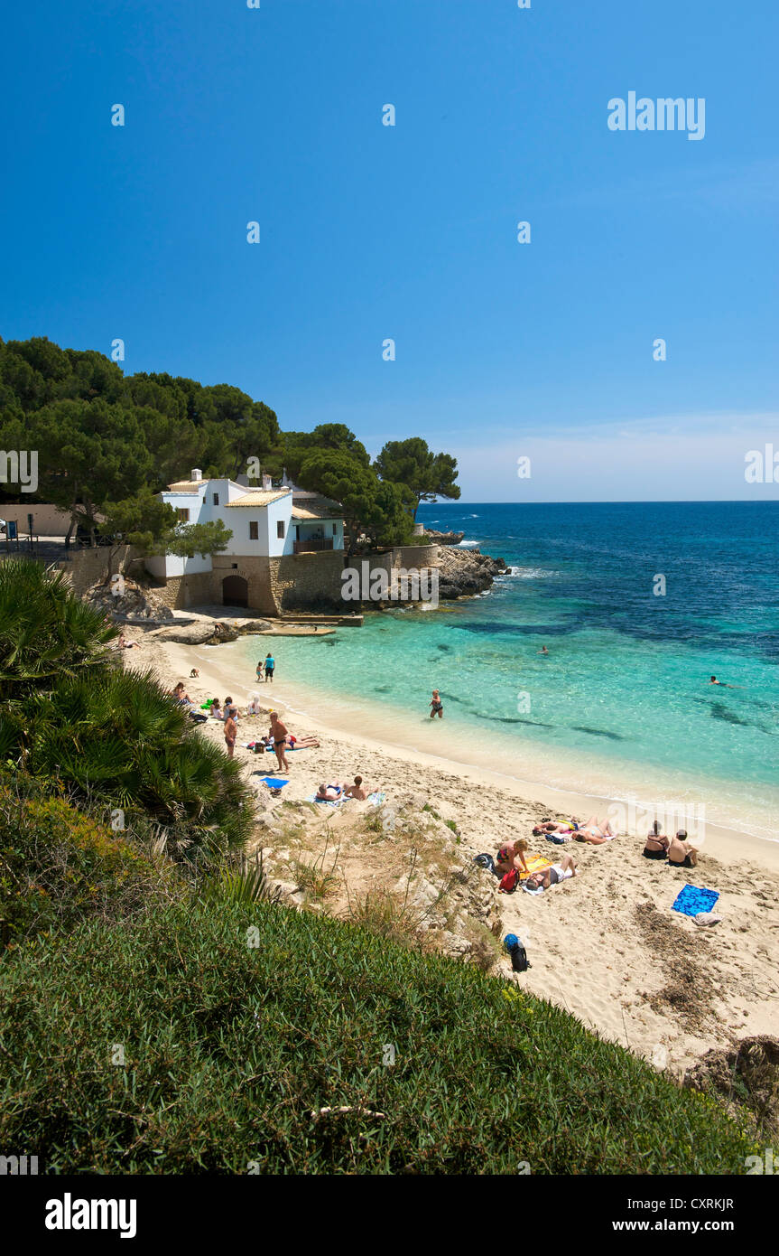 Cala Gat near Cala Ratjada, Mallorca, Majorca, Balearic Islands, Spain, Europe Stock Photo