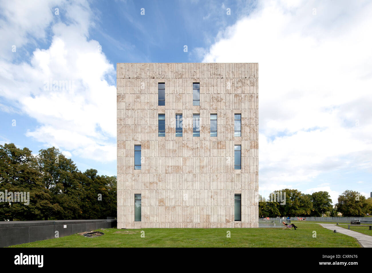 Saxon State and University Library, Technical University of Dresden, German Fotothek, photo library, book museum, Dresden Stock Photo